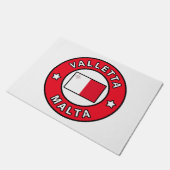 Valletta Malta Fußmatte (Schrägansicht)