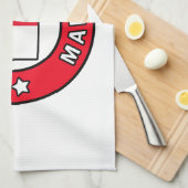 Valletta Malta Geschirrtuch (Viertel Falte)