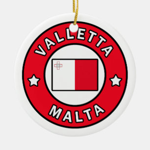 Valletta Malta Keramik Ornament