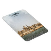 Valletta Malta Mittelmeer Magnet (Rechte Seite)