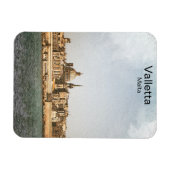Valletta Malta Mittelmeer Magnet (Horizontal)
