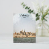 Valletta Malta Mittelmeer Postkarte (Stehend Vorderseite)