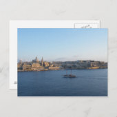 Valletta - Malta Postkarte (Vorne/Hinten)