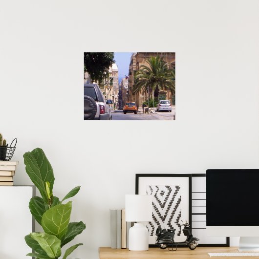 Valletta Poster (Heimbüro)