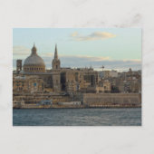 Valletta Postkarte (Vorderseite)