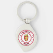 Valletta-Wappen, Malta Schlüsselanhänger (Vorderseite)