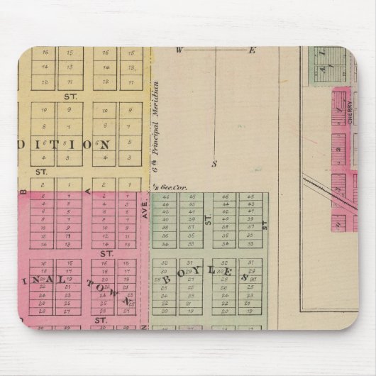 Valley Centre, Goddard und Argonia, Kansas Mousepad (Vorne)