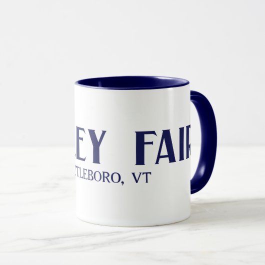 Valley Fair Brattleboro Tasse (VorderseiteRechts)