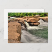 Valley Falls Staat Park, West Virginia Postkarte (Vorne/Hinten)