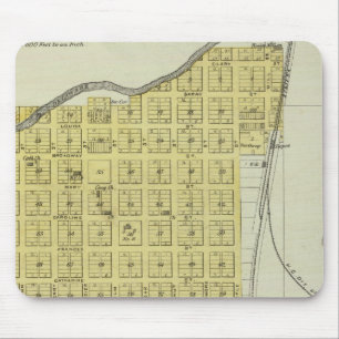 Valley Falls, Williamstown und Lowell, Kansas Mousepad