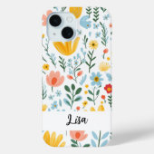 Valley Floral iPhone Case (Rückseite)
