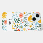 Valley Floral iPhone Case (Rückseite (Horizontal))