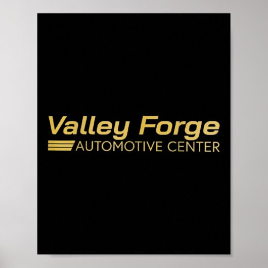 Valley Forge Automotive Offiziell Poster (Vorne)