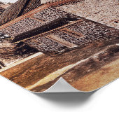 Valley Forge Farm House Druck Poster (Ecke)
