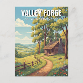 Valley Forge National Historic Park Travel Postkarte