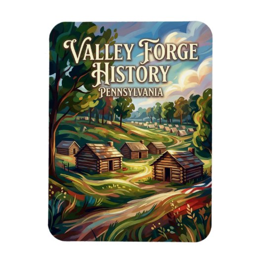 Valley Forge National Historical Park Pennsylvania Magnet (Vertikal)