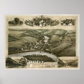 Valley Forge Pa. 1890 Poster (Vorne)