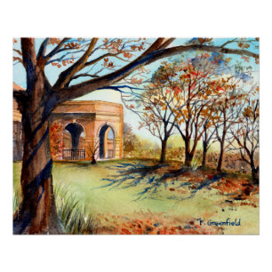 Valley Garden Harrogate by Farida Greenfield Poster