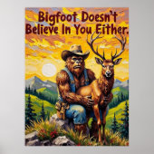 Valley Guardian: Bigfoot's Zender Moment Poster (Vorne)