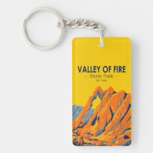 Valley of Fire State Park Nevada Vintage Schlüsselanhänger