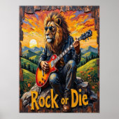 Valley Rocker: Sunset Solo Poster (Vorne)