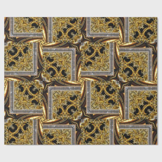 Valley Rox Elegant Designer Wrapping Paper Geschenkpapier (Flach)