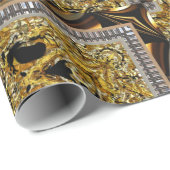 Valley Rox Elegant Designer Wrapping Paper Geschenkpapier (Rolleneckpunkt)