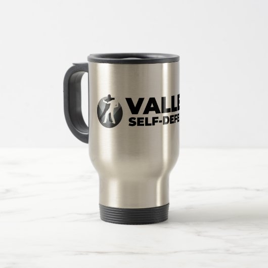 Valley Self-Defense Travel Mug Reisebecher (Vorderseite Links)
