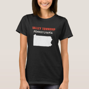 Valley Township Pennsylvania USA Staat America Tra T-Shirt