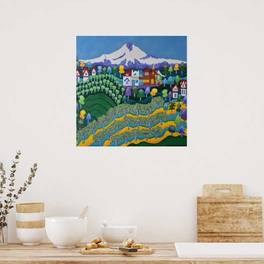 Valley View und Parkdale Poster (Küche)