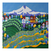 Valley View und Parkdale Poster