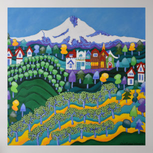 Valley View und Parkdale Poster