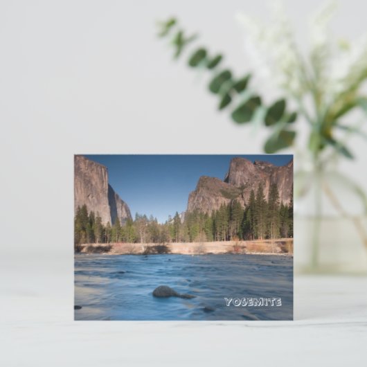 Valley View, Yosemite Postkarte (Stehend Vorderseite)