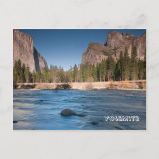 Valley View, Yosemite Postkarte