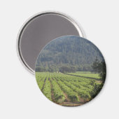Valley Vineyards I Magnet (Vorderseite/Rückseite)