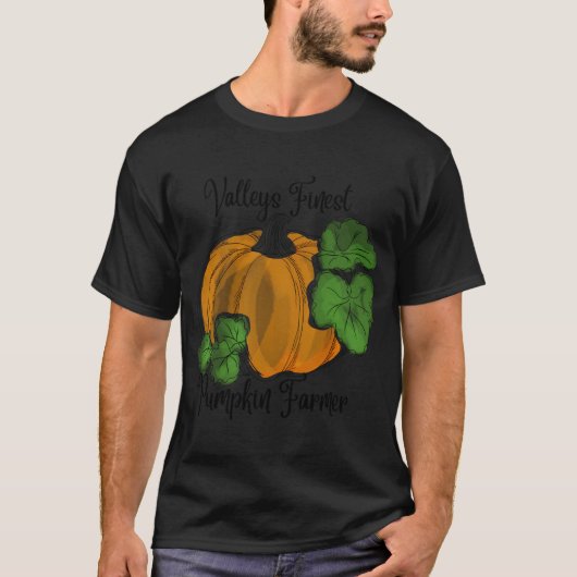 Valley’s schönster Pumpkin-Bauer - Farbe T-Shirt (Vorderseite)