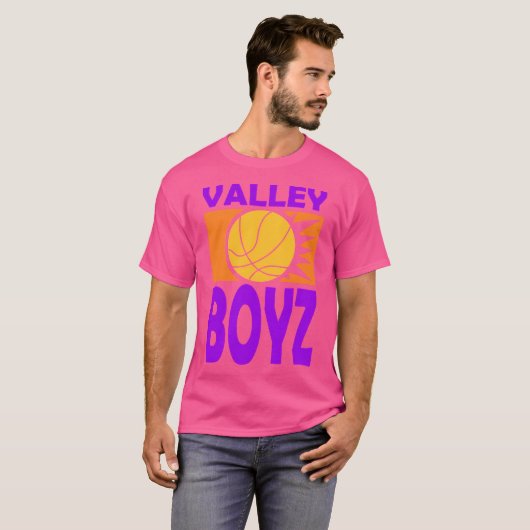Valleyboyz Retro Suns Logo T-Shirt (Vorne ganz)