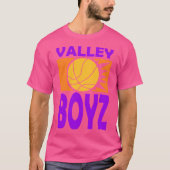Valleyboyz Retro Suns Logo T-Shirt (Vorderseite)