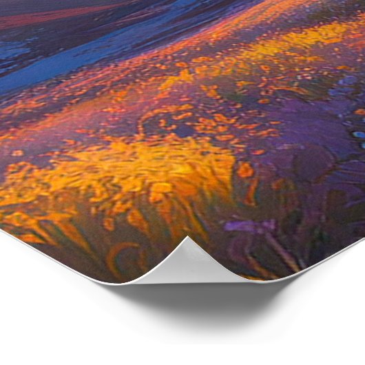 Valley's Radiance Poster (Ecke)