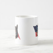 Vallhund Flag Kaffeetasse (Mittel)