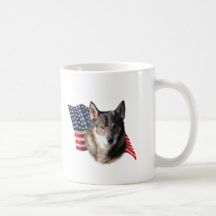 Vallhund Flag Kaffeetasse