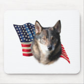Vallhund Flag Mousepad (Vorne)