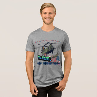 Valliance graues T-Shirt Tri-Blend Shirt