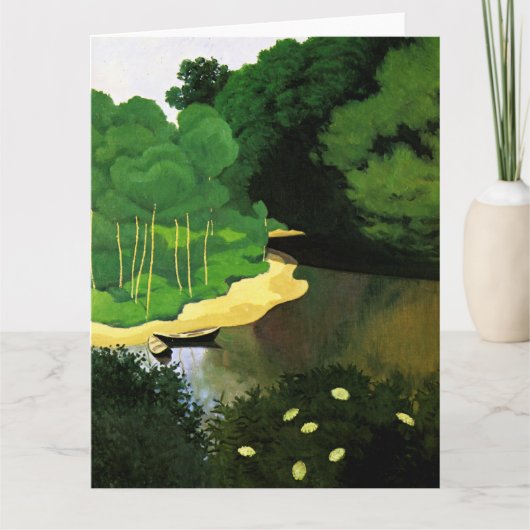 Vallotton - Die Dordogne mit Carrenac Karte (Vorderseite)