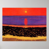 Vallotton - Sonne mit Villerville ablegen Poster (Vorne)