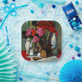 Vallotton - Stillleben in chinesischer Malerei Pappteller (Party)