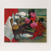 Vallotton - Stillleben in chinesischer Malerei Puzzle (Horizontal)