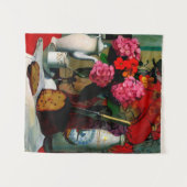 Vallotton - Stillleben in chinesischer Malerei Wandteppich (Vorderseite (Horizontal))