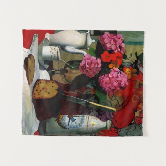 Vallotton - Stillleben in chinesischer Malerei Wandteppich (Vorderseite (Horizontal))