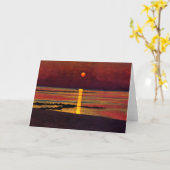 Vallotton - Sunset Karte (Gelbe Blume)